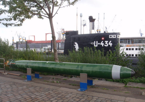 533 mm (21 inch wide) torpedo.